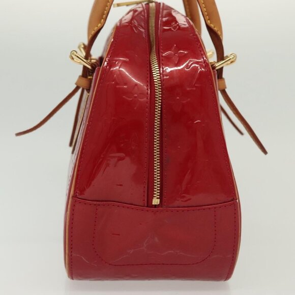 LOUIS VUITTON Monogram Vernis Summit Drive Bag Pomme D'amour - Picture 4 of 16
